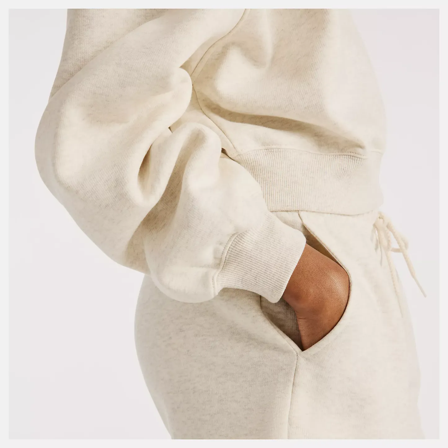 New Balance Trackside Fleece Crew, WT62T7JOLIT