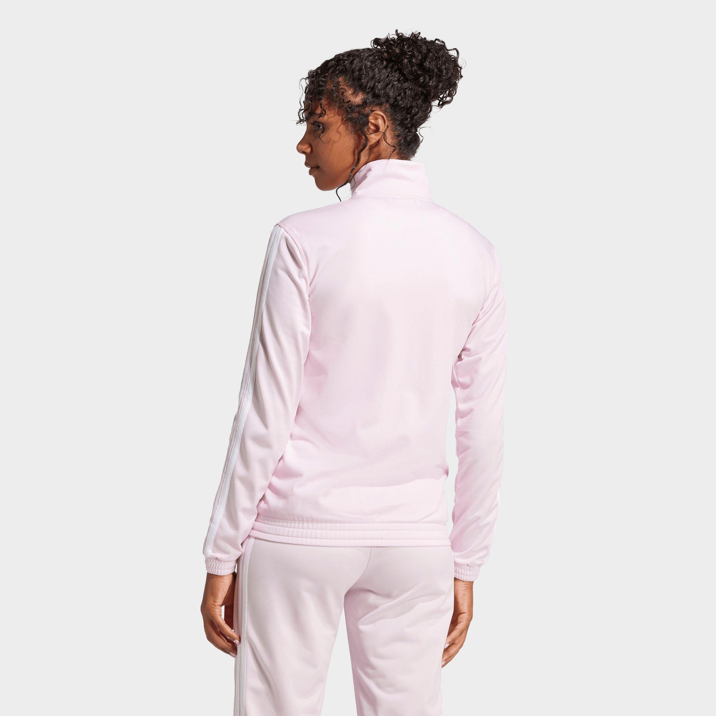 Women's adidas Sportswear DAYREADY Full-Zip Track Top - Clear Pink