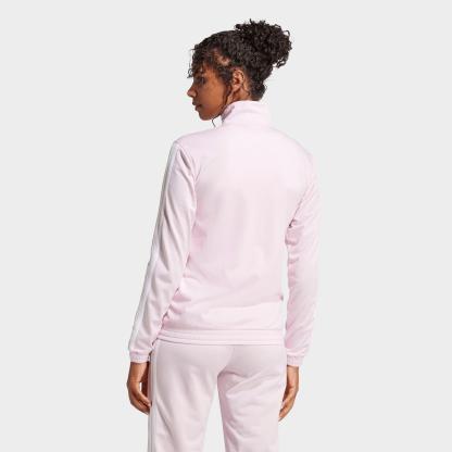 Women's adidas Sportswear DAYREADY Full-Zip Track Top - Clear Pink