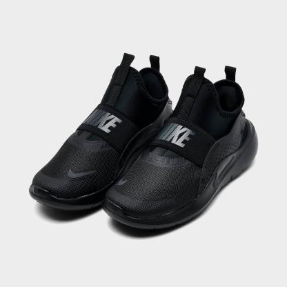Little Kids' Nithtke Flex Runner 4 Running Shoes - Black/Anthracite/Black - Both shoes facing left