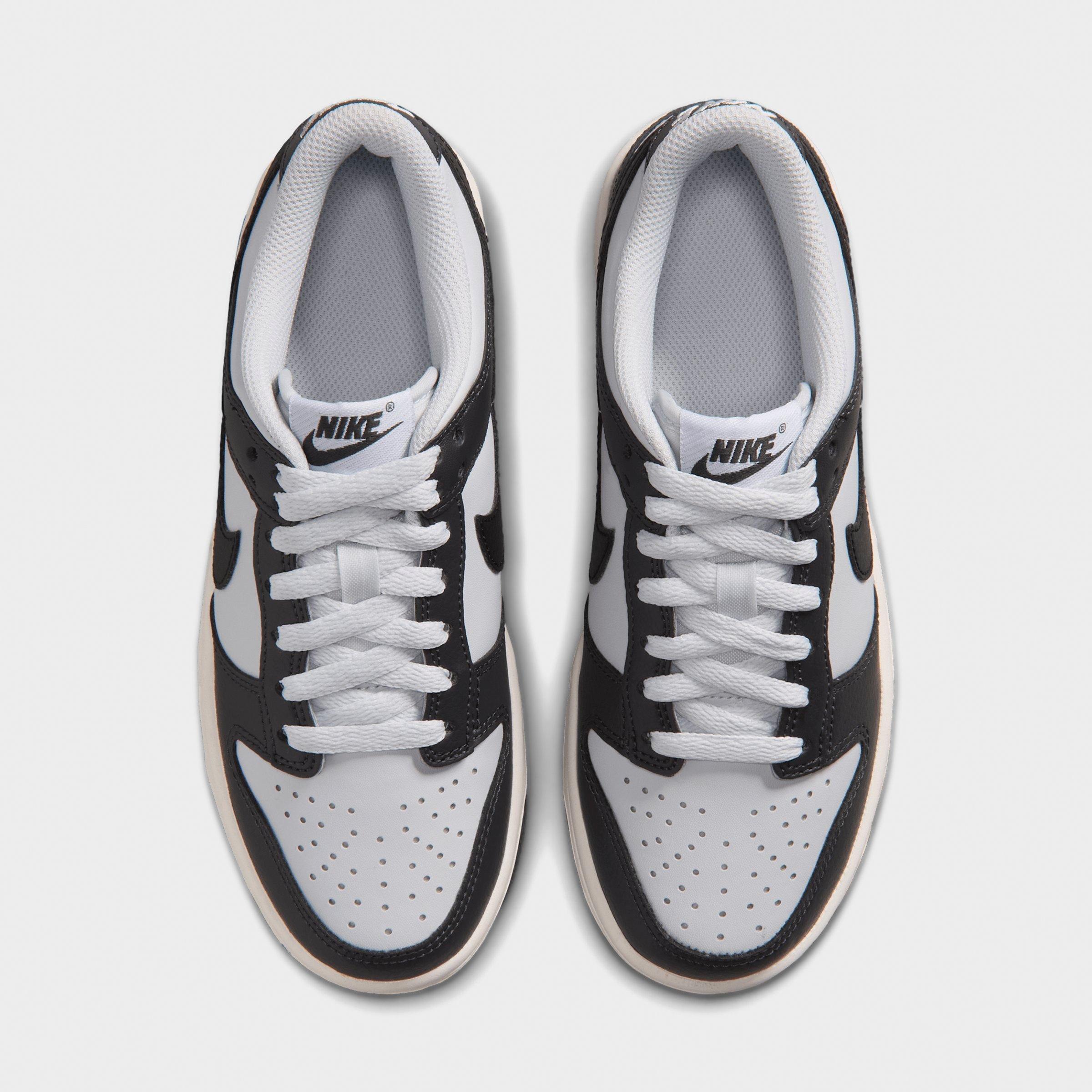 Big Kids' Nithtke Dunk Low Casual Shoes - Part 1 - Off Noir/Phantom/Sail/Black - Top view