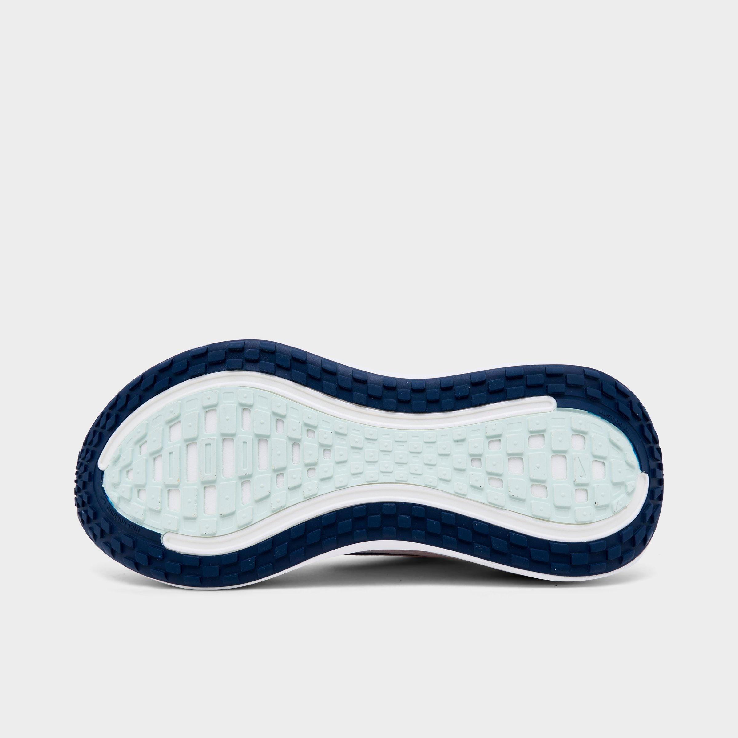 Women's Nithtke Vomero Plus Running Shoes - Part 1 - Pearl Pink/Midnight Blue/Barely Green/White - Bottom view