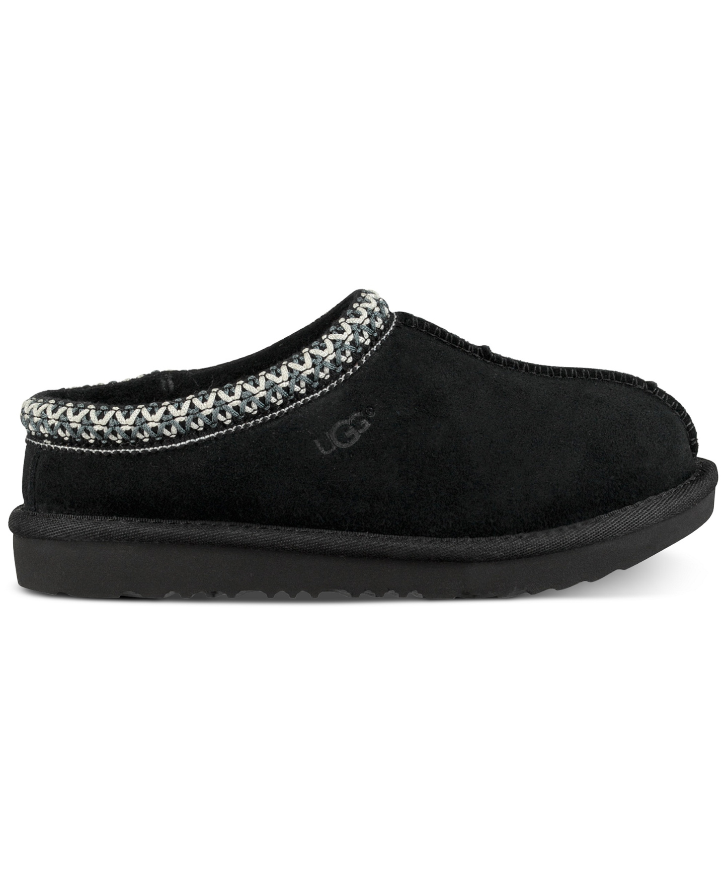 UGG® Kids Tasman II Clog Round Toe Slippers - Black