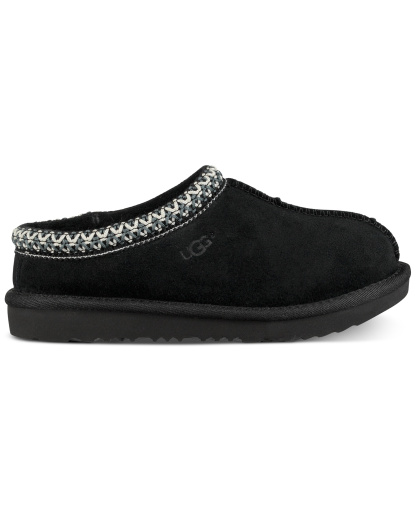 UGG® Kids Tasman II Clog Round Toe Slippers - Black