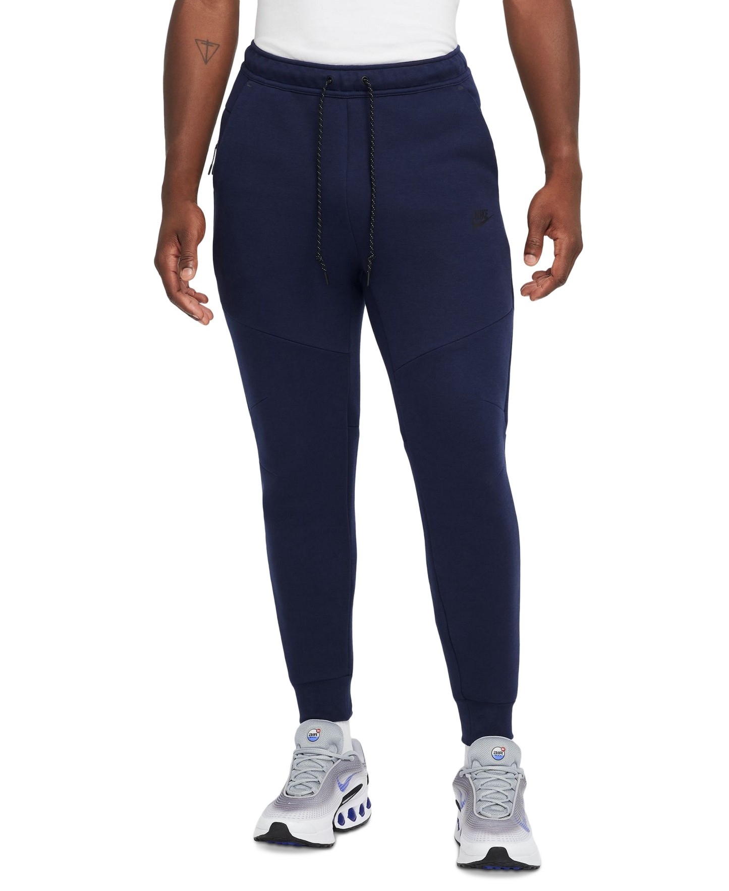 Nike Men's Tech Fleece Drawstring Joggers Pants - Dark Navy