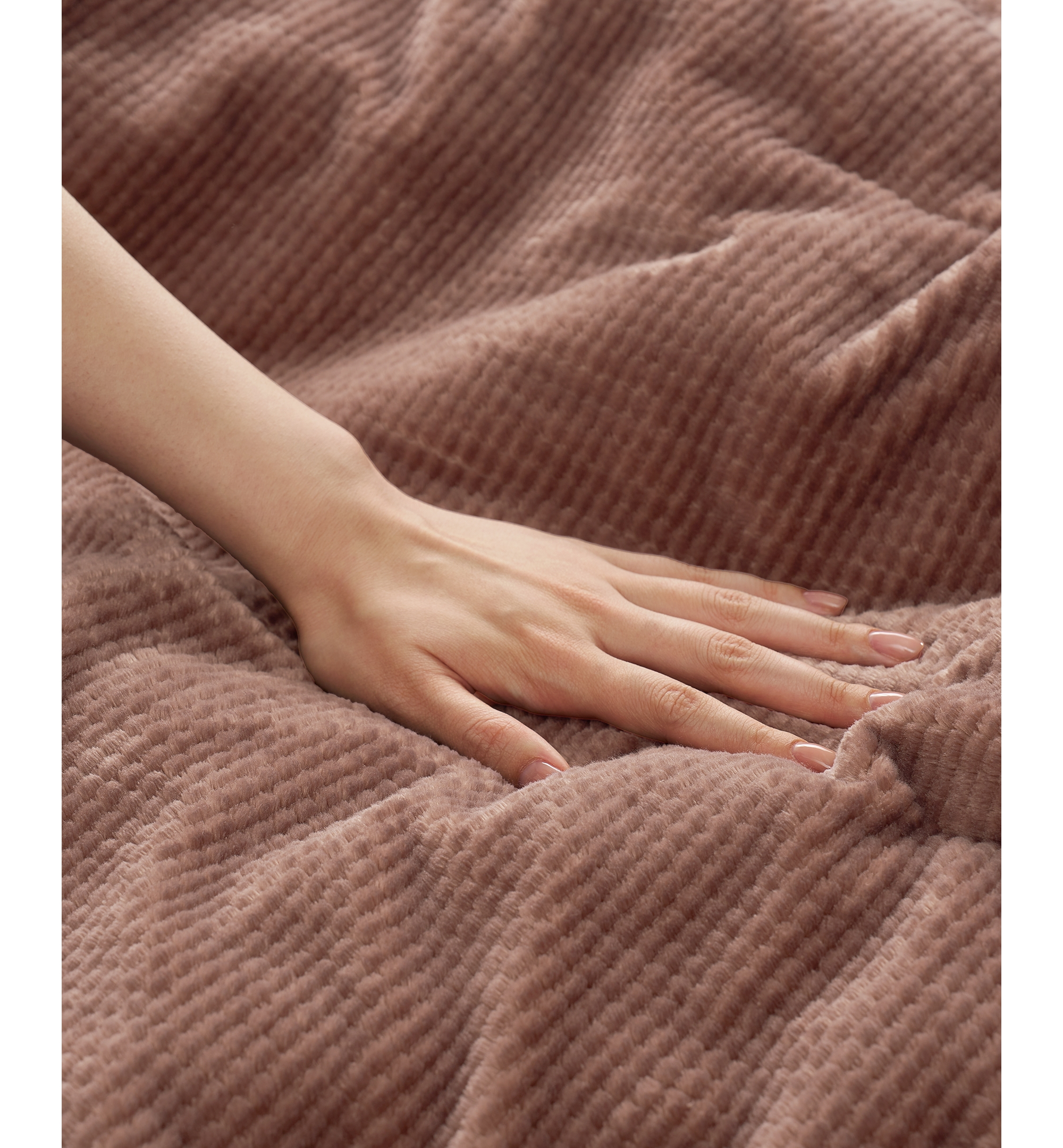 UGG® Brody Reversible Comforter Sets - Rosewood