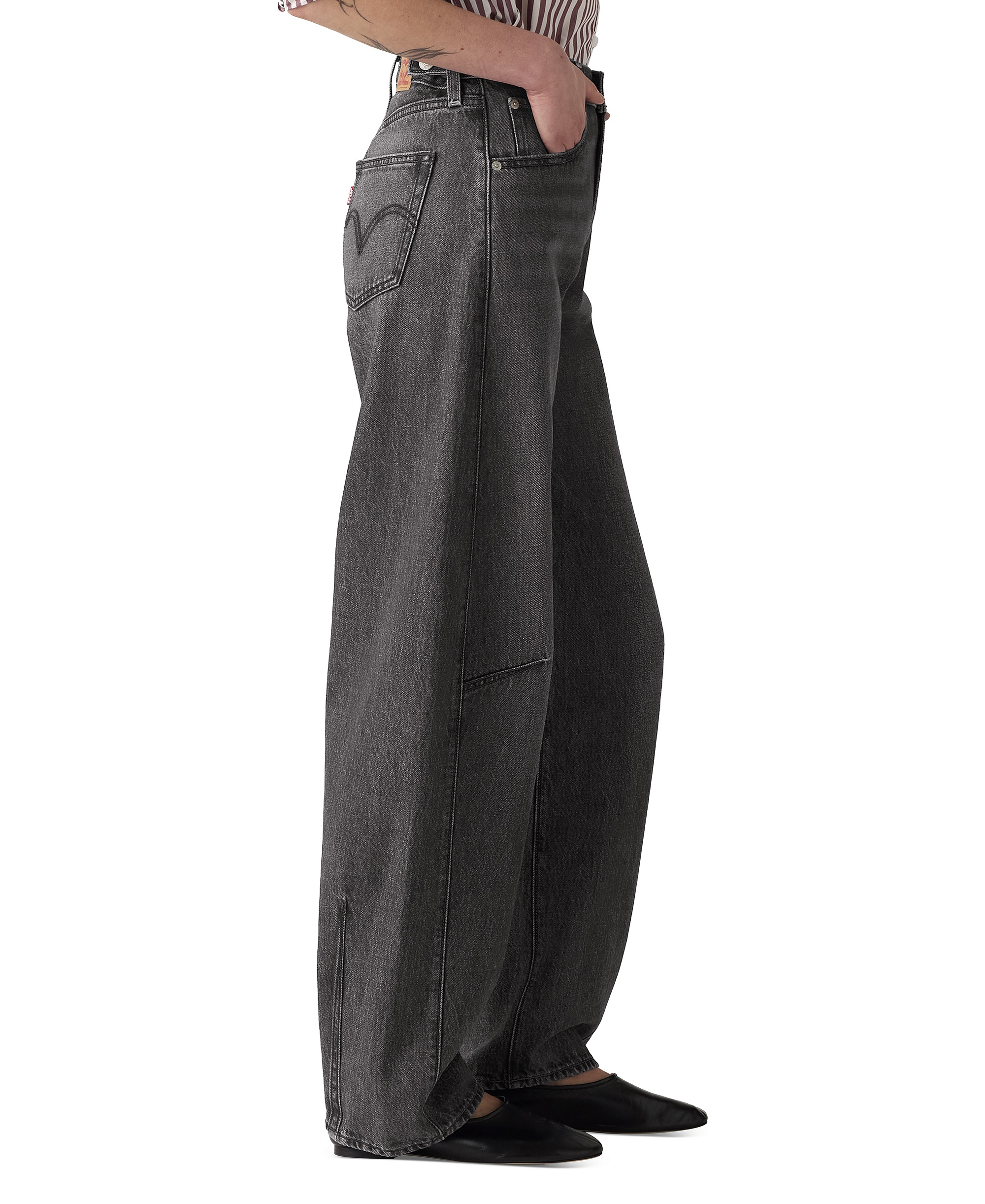 Levi's Women's Cinch High-Rise Barrel-Leg Jeans - Past Lives