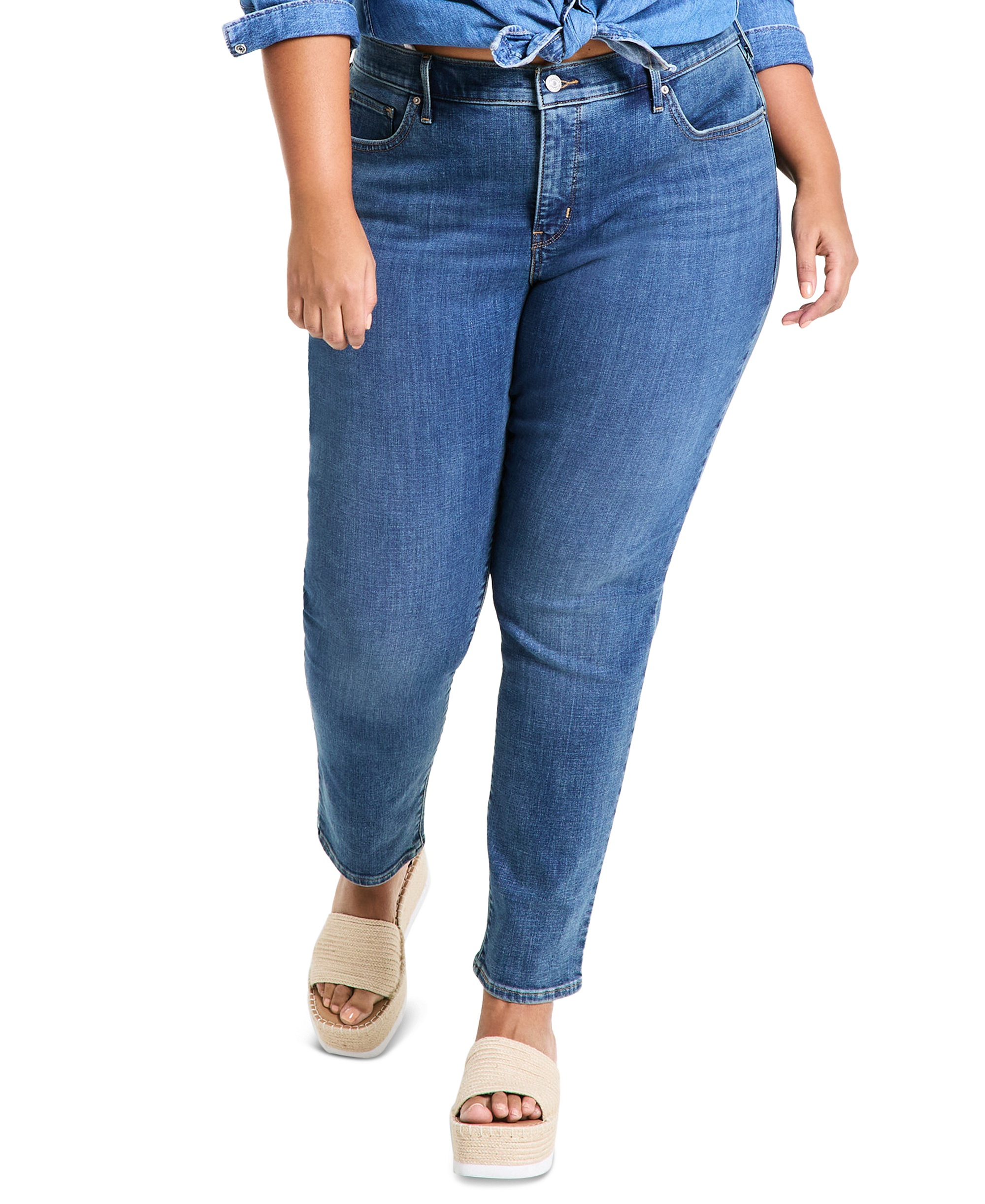 Levi's Women's 311 Mid Rise Shaping Skinny Jeans - Lapis Gallop