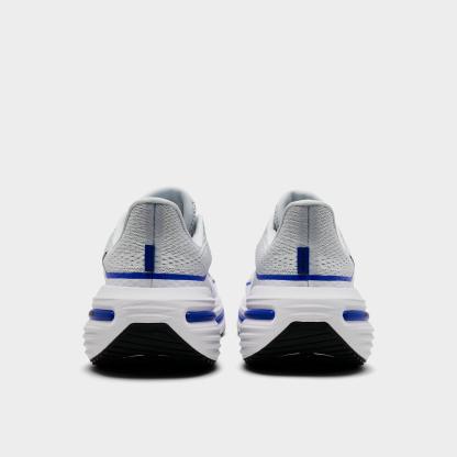 Men's Nithtke Air Winflo 12 Road Running Shoes - Off White/Black/White/Wolf Grey - Back view
