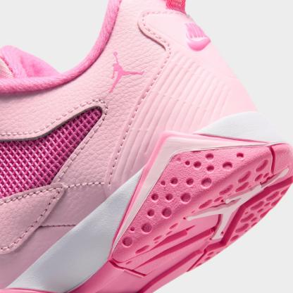 Little Kids' Air Jordan MVP 92 Basketball Shoes - Pink Foam/White/China Rose - view 3