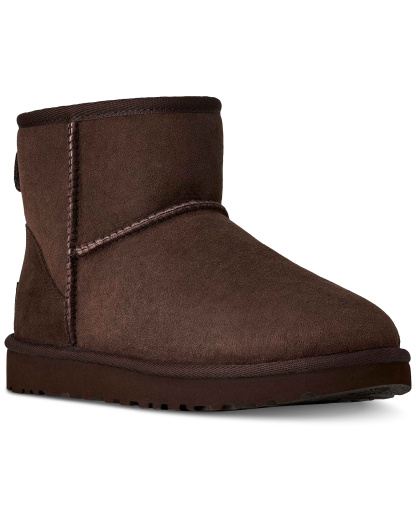 UGG® Women's Classic II Pull-On Mini Booties - Dusted Cocoa