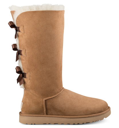 UGG® Women's Bailey Bow Tall II Boots - Chestnut