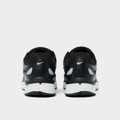 Men's Nike P-6000 Casual Shoes - Black/White/Metallic Silver/Black