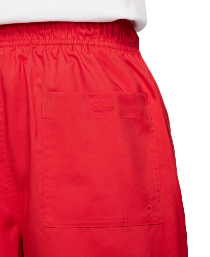 Nike Men's Club Flow Relaxed-Fit Drawstring Shorts - University Red