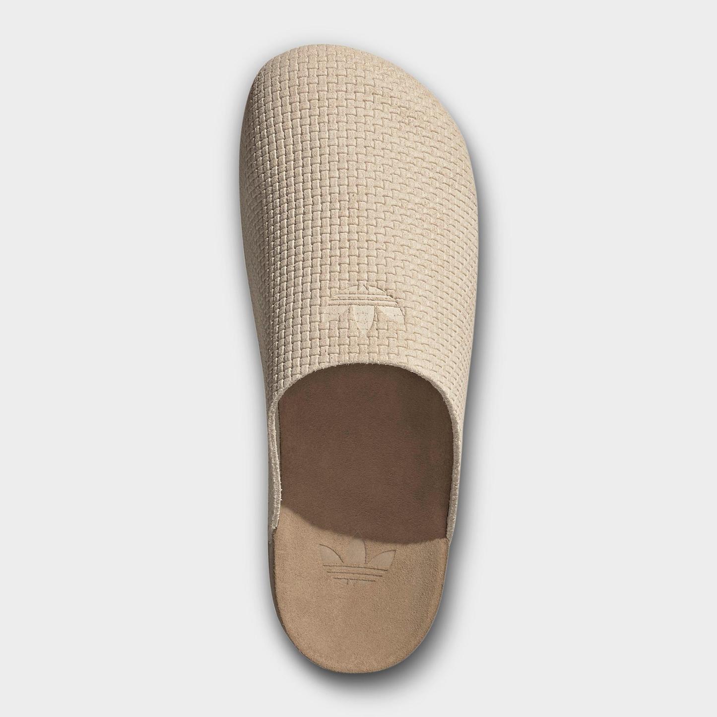 Men's adidas Originals Adimule Slide Sandals - Sand Strata - Top view
