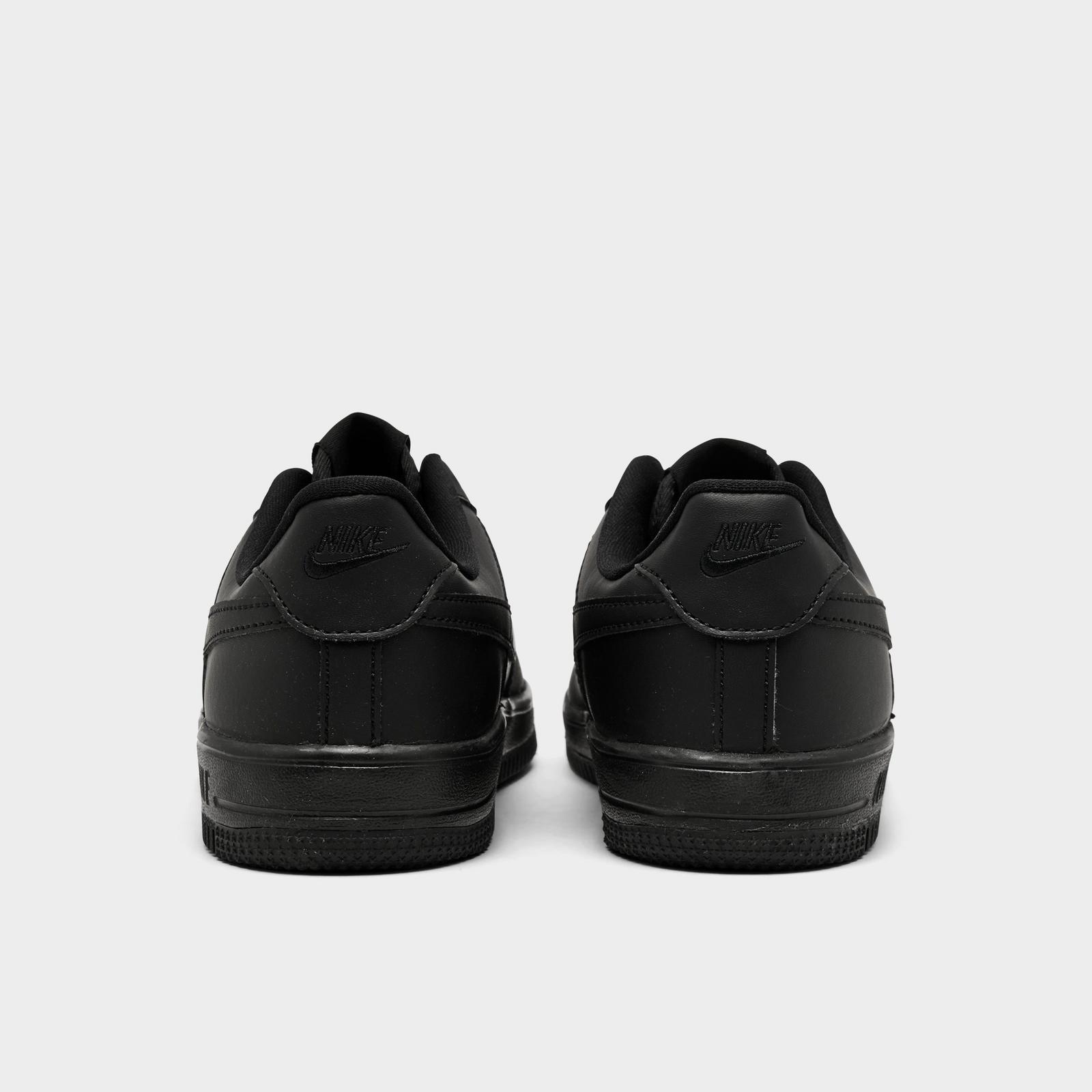 Little Kids' Nike Force 1 Casual Shoes - Black/Black/Black