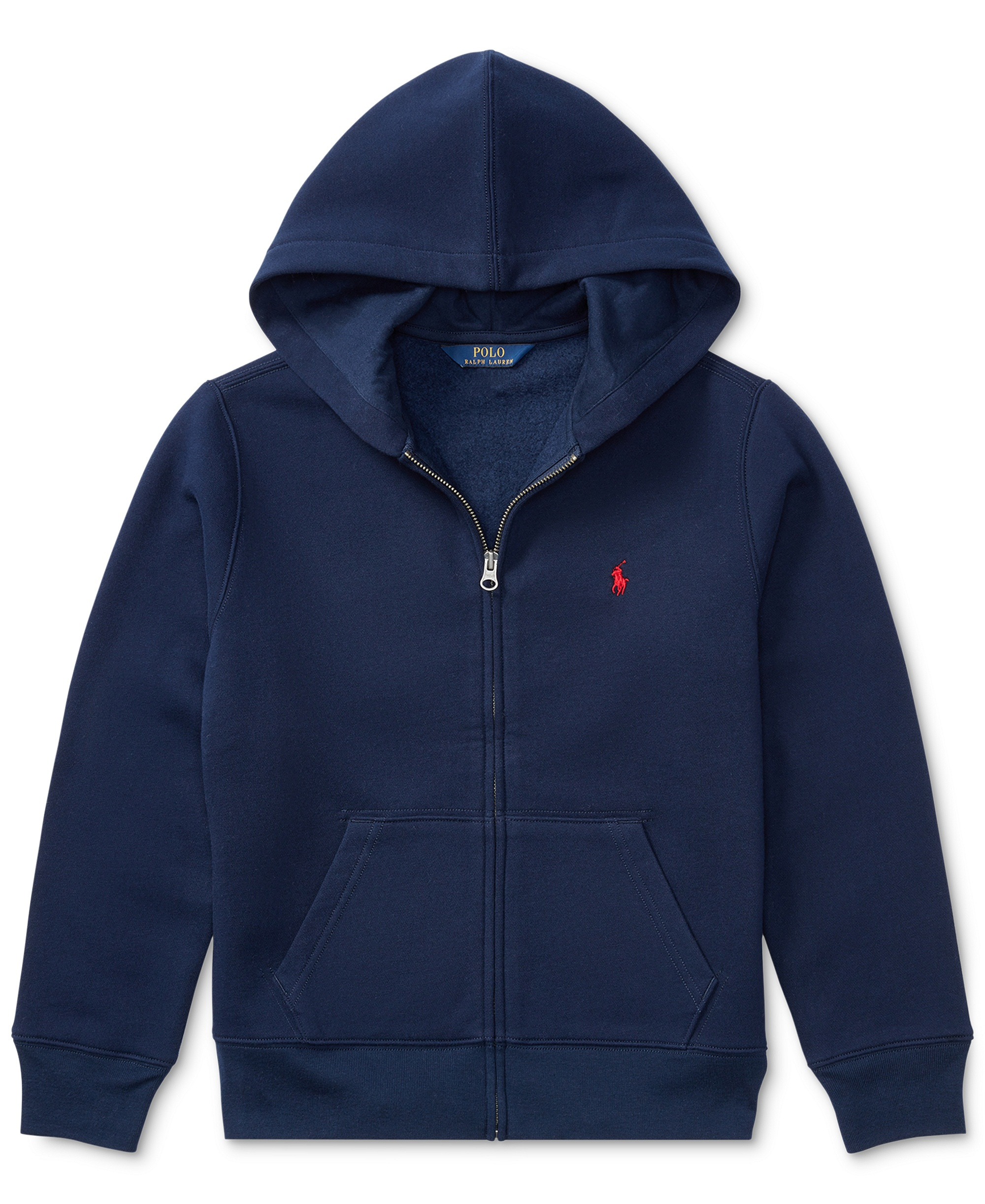 Polo Ralph Lauren 8-20 Boys' Cotton Fleece Zip Up Hoodie - Cruise Navy