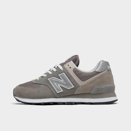 Women's New Balance 574 Casual Shoes - Grey/White - view 1