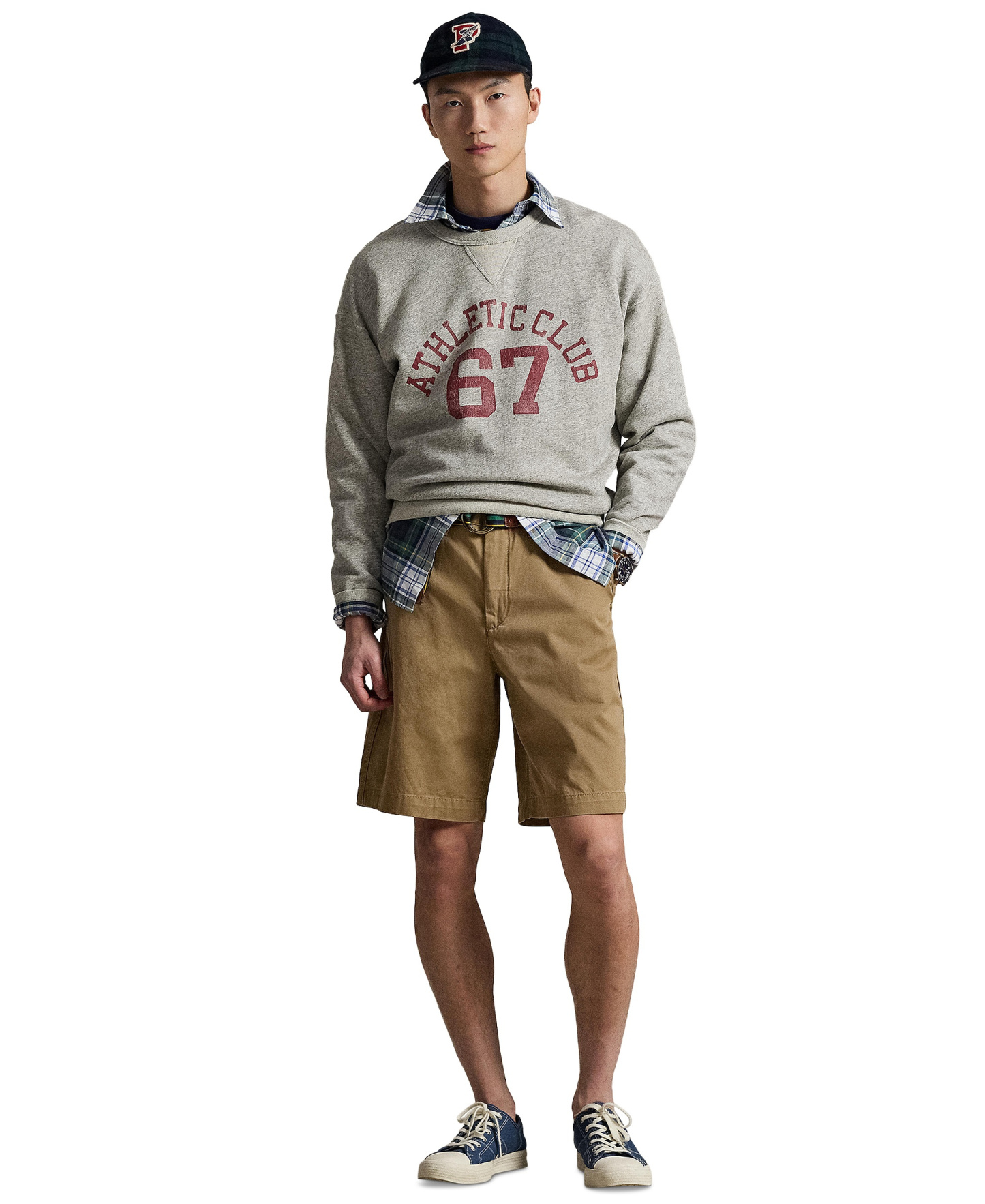 Polo Ralph Lauren Men's Relaxed Fit Twill 10" Short - White