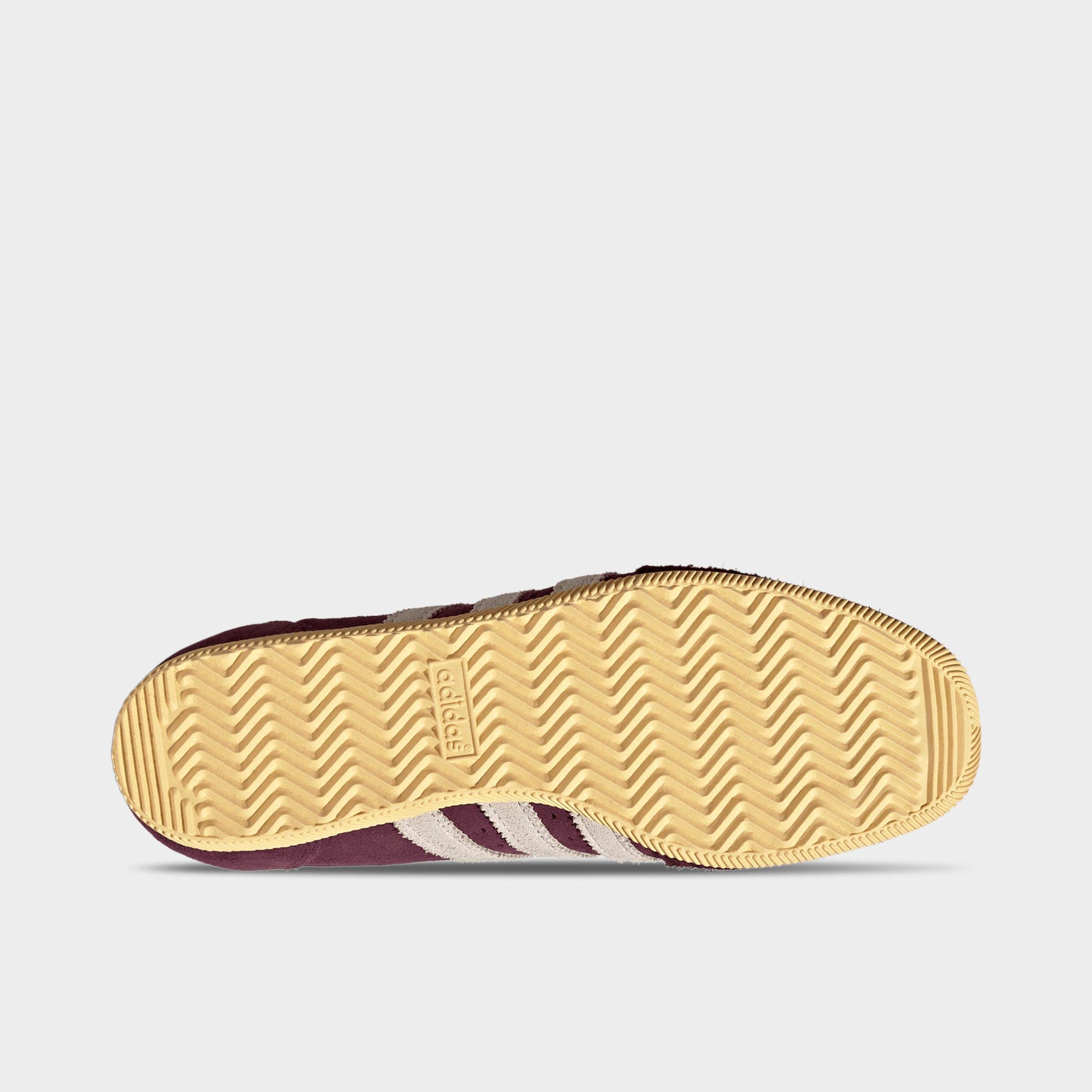 Women's adidas Originals Japan Casual Shoes - Part 2 - Maroon/Cream White/Gold Metallic - Bottom view