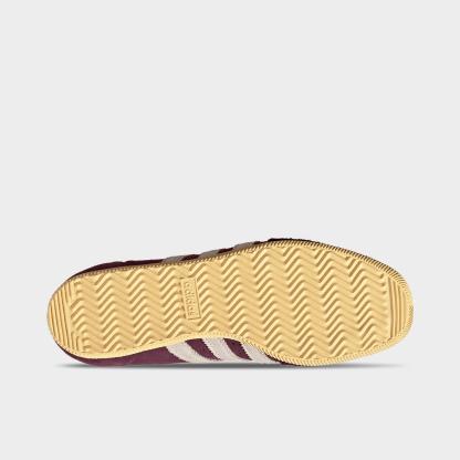 Women's adidas Originals Japan Casual Shoes - Part 2 - Maroon/Cream White/Gold Metallic - Bottom view