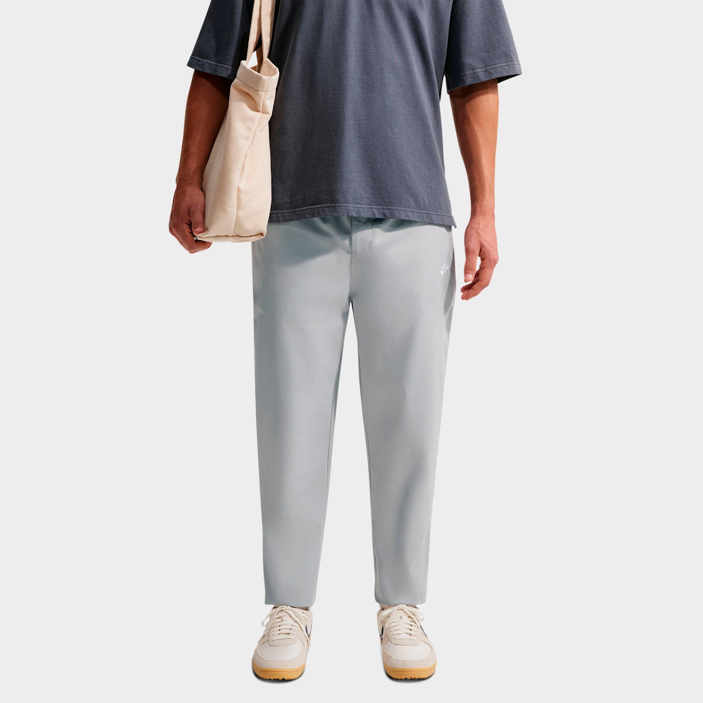 Men's Nithtke Club Woven Tapered Pants - Light Smoke Grey/White