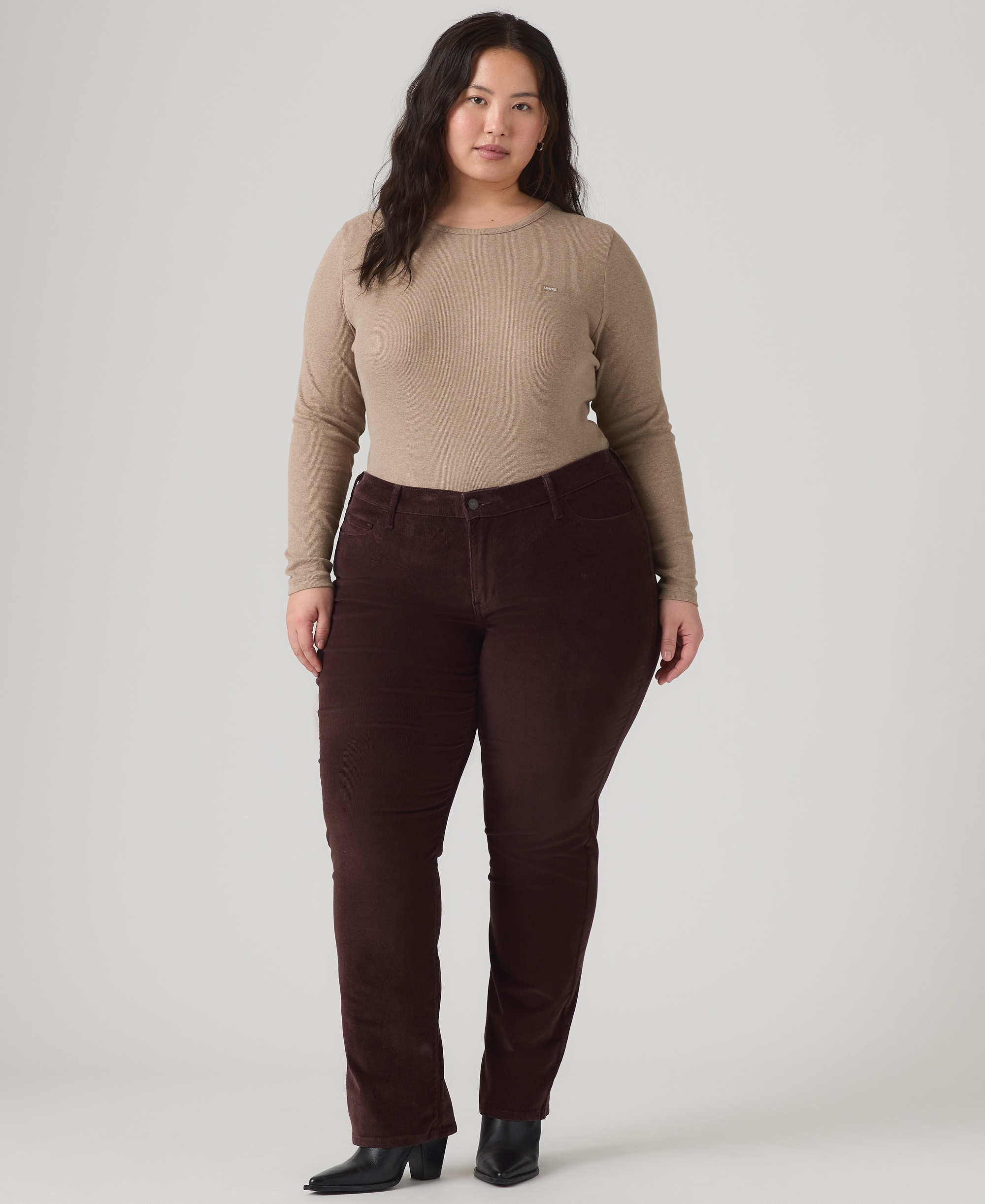 Levi's Trendy Plus Size Classic Straight Leg Jeans - Java