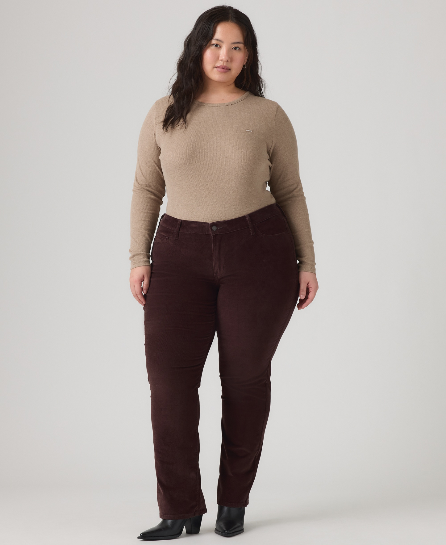 Levi's Trendy Plus Size Classic Straight Leg Jeans - Java