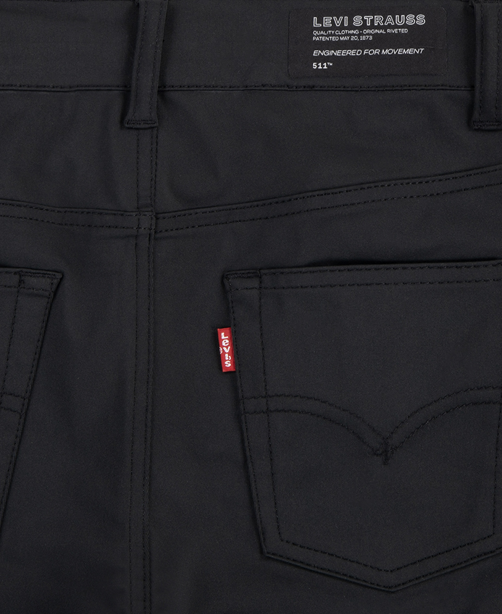 Levi's Boys' 8-20 Slim-Fit Performance Stretch Shorts - Jet Black