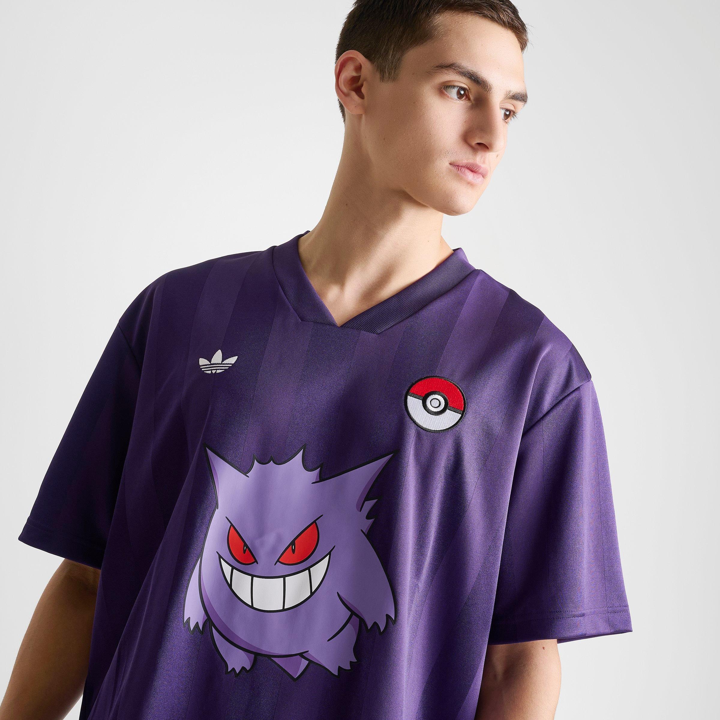 Men's adidas Originals x Pokémon Charizard Loose Jersey - Violet