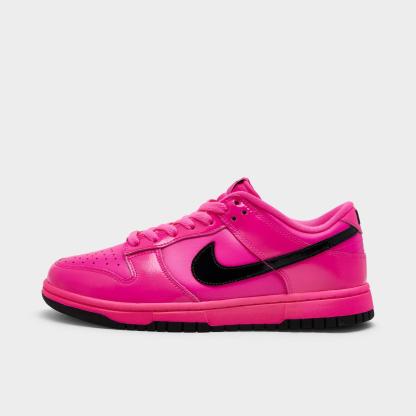 Women's Nike Dunk Low WNBA 30th Casual Shoes - Pink Blast/Black/Pink Blast