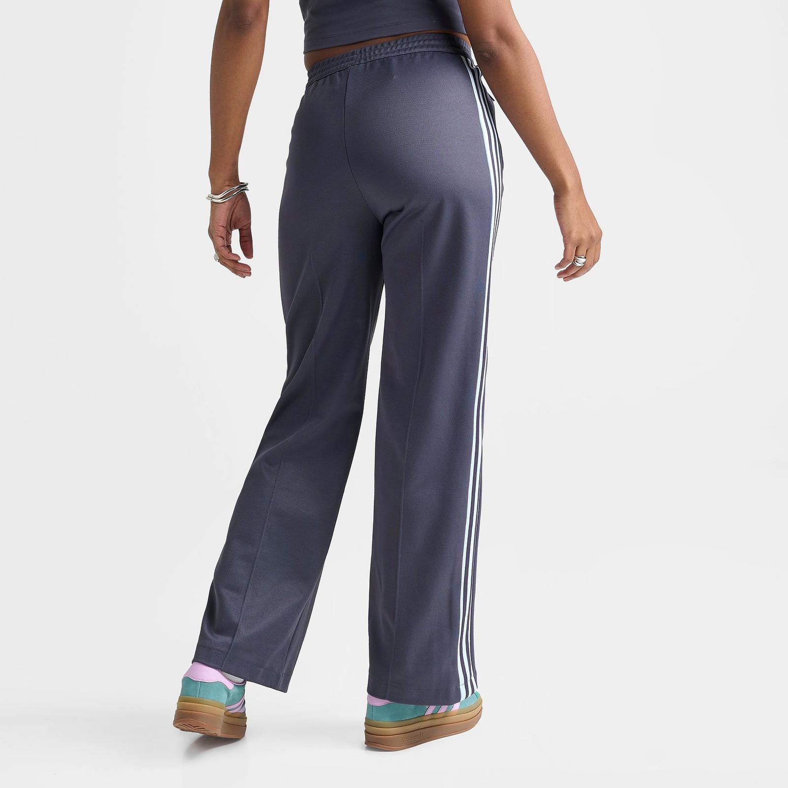Women's adidas Originals Beckenbauer Classic Track Pants - Dark Grey/Aurora Onix/Crystal Sky - view 4