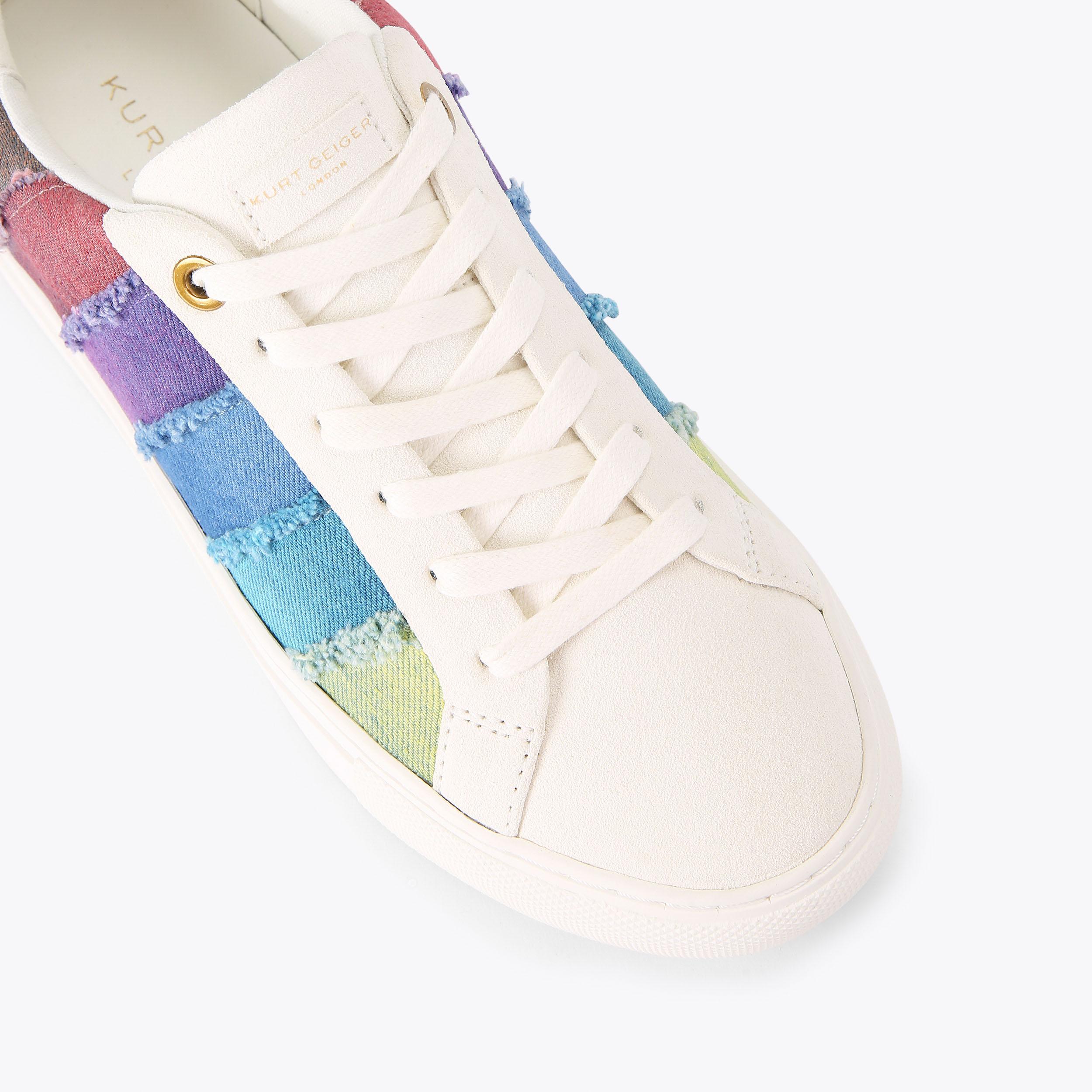 Kurt Geiger London Lane Stripe Sneaker - Multi Colored - view 5