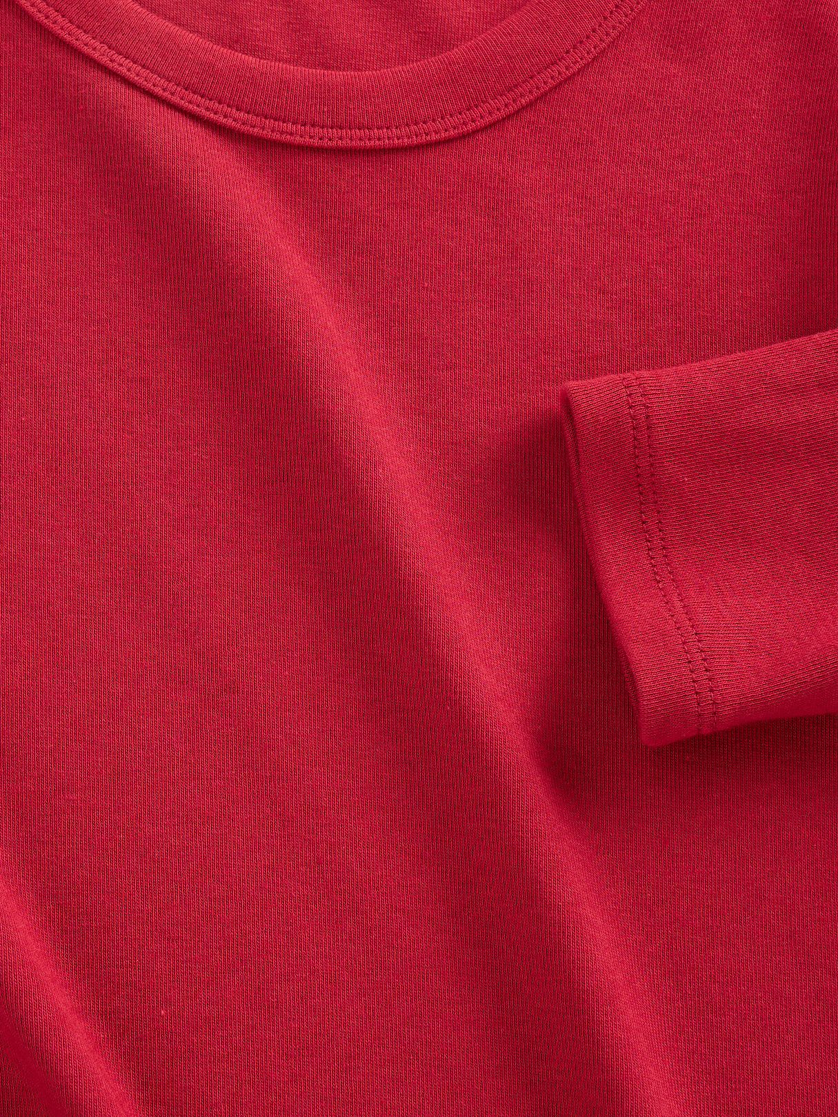 Modern Crewneck T-Shirt - Sled red