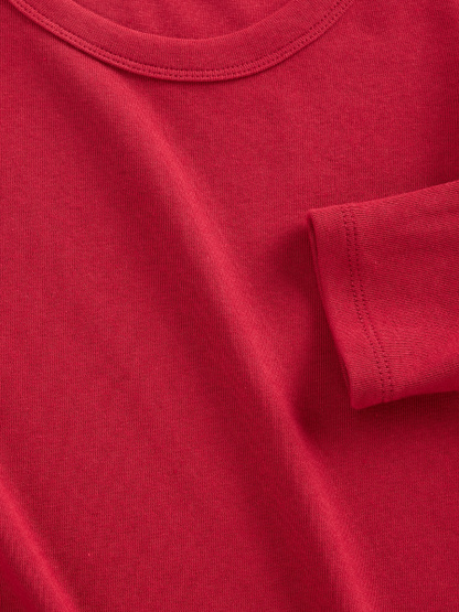 Modern Crewneck T-Shirt - Sled red
