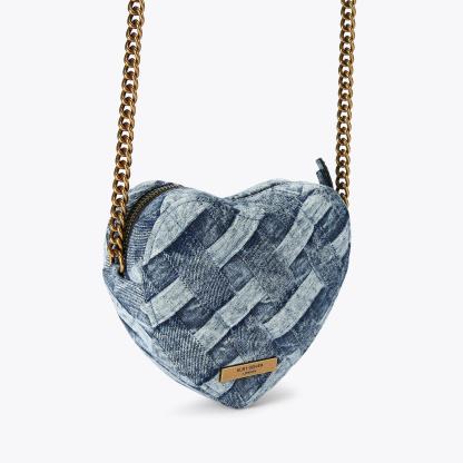 Kurt Geiger London Kensington Heart Bag - Blue - view 4