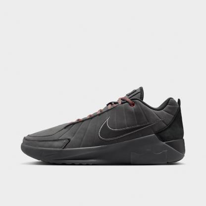 Men's Nithtke LeBron Witness 9 Basketball Shoes - Anthracite/Iron Grey/Desert Dust/Black - Left shoe facing left. Outside of the shoe.