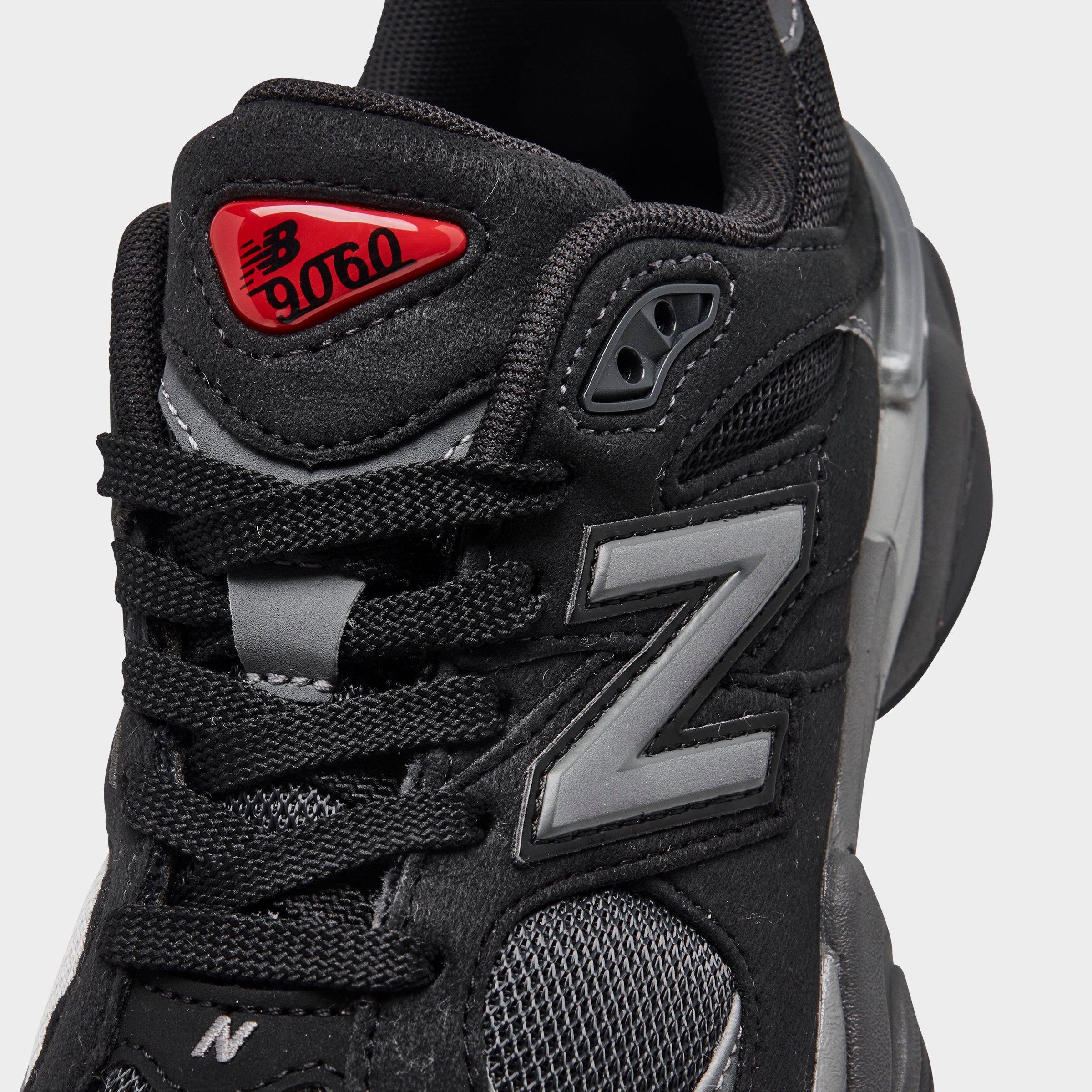 Big Kids' New Balance 9060 Casual Shoes - Black/Castlerock - view 3