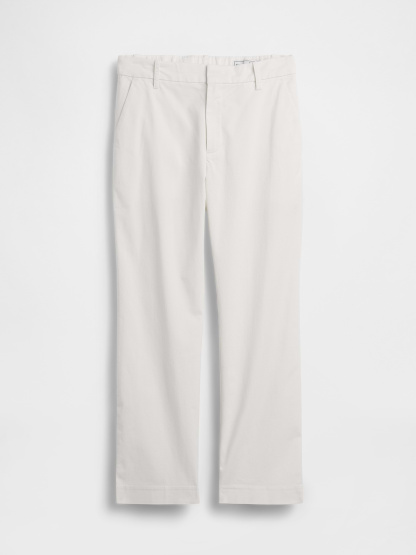 Mid Rise Khakis - New off white