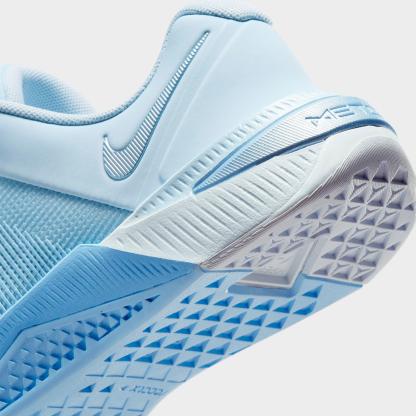 Women's Nithtke Metcon 10 Training Shoes - Hydrogen Blue/Aluminum/Football Grey/Hydrogen Blue - Detail shot
