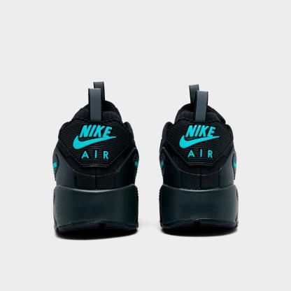 Men's Nithtke Air Max 90 Drift Casual Shoes - Black/Anthracite/Dusty Cactus - Back view