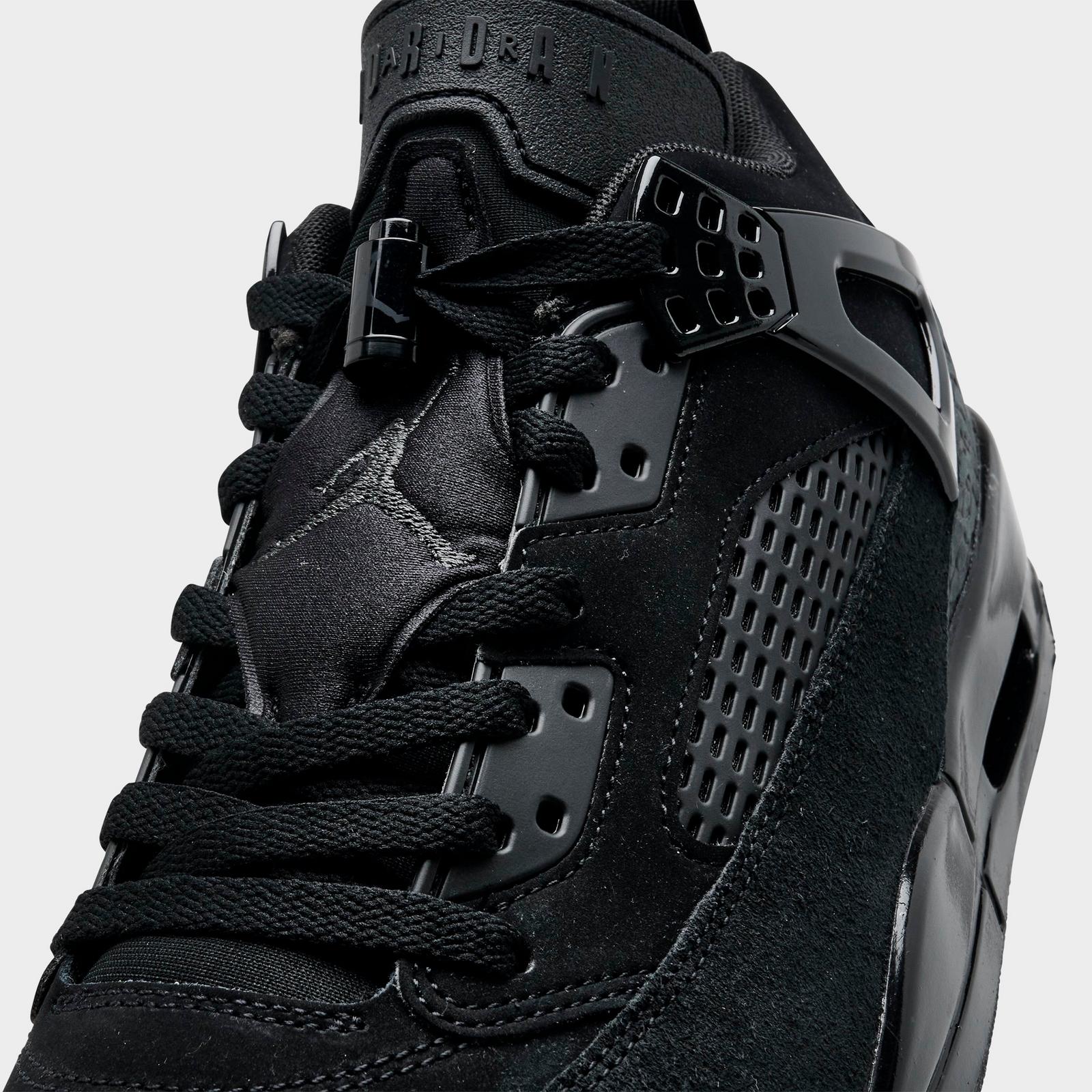 Men's Jordan Spizike Low Casual Shoes - Black/Black/Anthracite - view 3