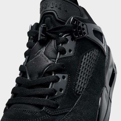 Men's Jordan Spizike Low Casual Shoes - Black/Black/Anthracite - view 3