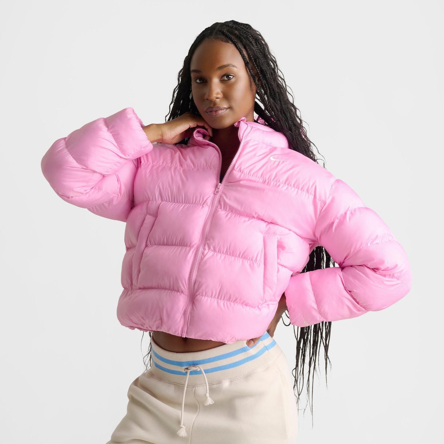 Women's Nithtke Sportswear Therma-FIT Classic Puffer Jacket - Pink Rise/Sail