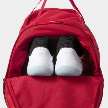 Nithtke Brasilia Training Duffel Bag (Medium, 60L) - Tough Red/Black/Reflective