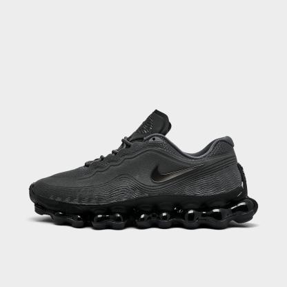 Men's Nithtke Air Liquid Max Casual Shoes - Best Grey/Metallic Dark Grey/Anthracite - Left shoe facing left. Outside of the shoe.