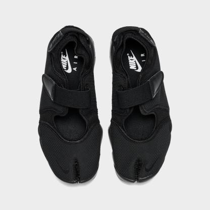 Women's Nithtke Air Rift Breathe Casual Shoes - Black/Black/White - Top view