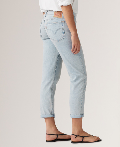Levi's Women's Relaxed Boyfriend Tapered Leg Jeans - Kind Words