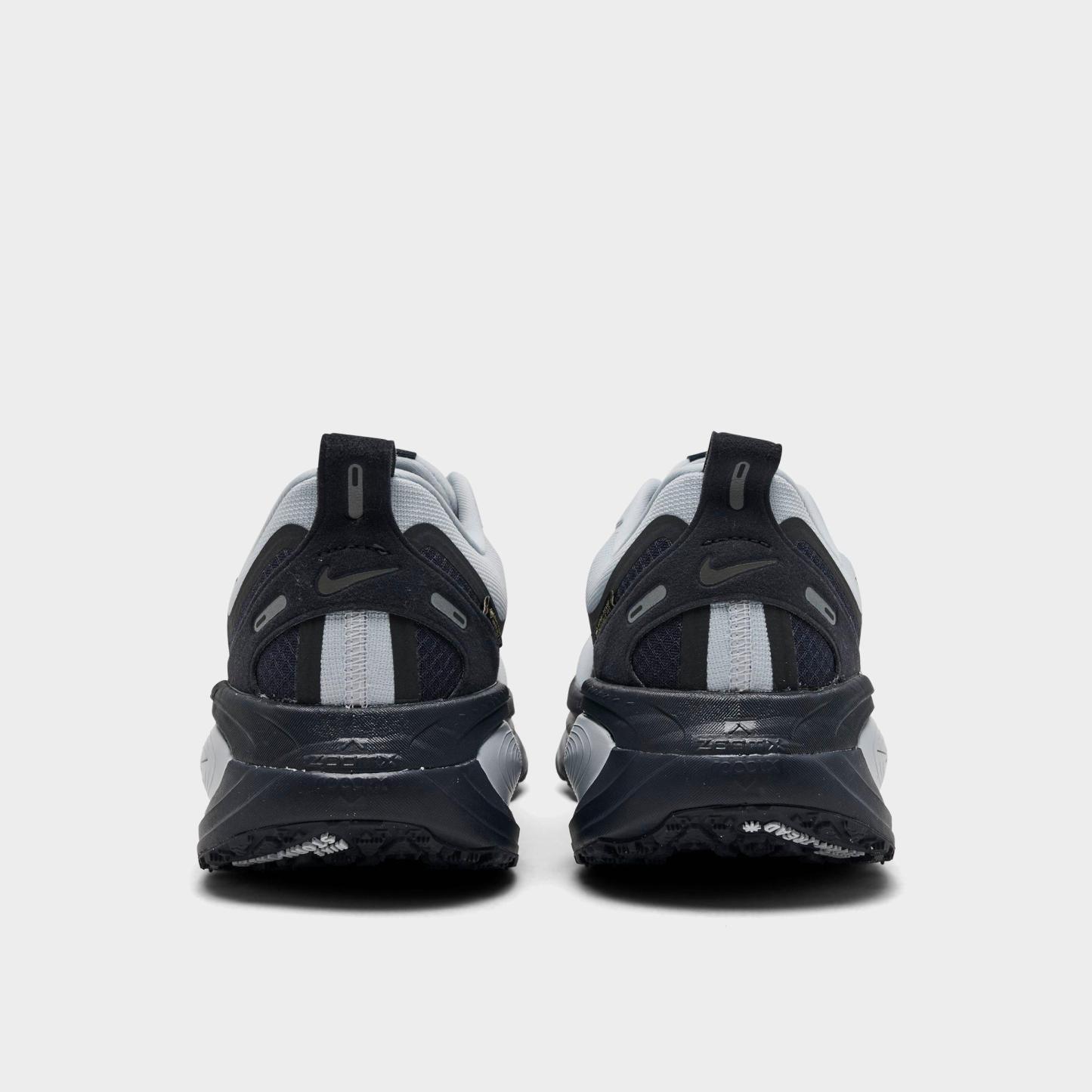 Men's Nithtke Zoom Vomero 18 GORE-TEX Running Shoes - Football Grey/Gridiron/Light Armory Blue/Metallic Dark Grey - Back view