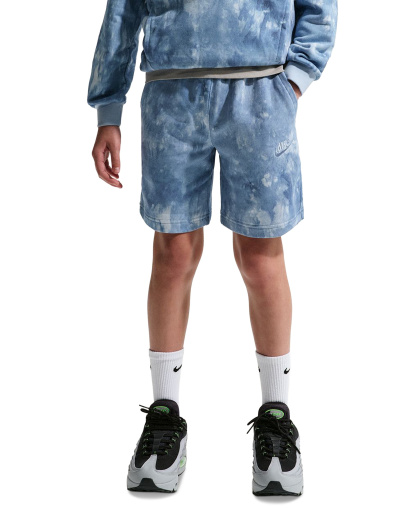 Nike Boys' and Girls' Sportswear Club 8-20 French Terry Shorts - Hydrogen Blue/Work Blue